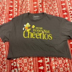 Honey Nut Cheerios crop top